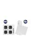 Ferre SS206+D078-SA 2'li Ankastre Set Beyaz
