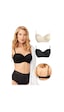Cottonhill Balenli Toparlayıcı Dolgusuz Straplez Lotus Sütyen 2'li Paket-2 Çok Renkli