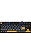 Aula F87 Mekanik RGB TKL GrayWood V3 Switch Kablosuz Makrolu Hot Swap Klavye