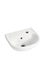 Creavit Oval Lavabo 29 x 35 CM Beyaz Delikli