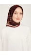 Armine Twill İpek Eşarp 23ka9000 31 Kahverengi