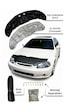 Honda Civic 1996-2000 Uyumlu Ön Kaput Koruma Maskesi Siyah Deri Taş Çarpma & Güneş Koruyucu Kolay Montaj Honda Civic 1996-2000 Uyumlu Ön Kaput Koruma Maskesi Siyah Deri Taş Çarpma & Güneş Koruyucu Kolay Montaj
