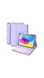 Apple Uyumlu iPad 11. Nesil A16 Çipli 2024 2025 Klavyeli Tablet Kılıfı Klavye + Stand