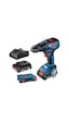 Bosch GSR 18V-50 2.0Ah Çift Akülü Delme Vidalama Makinesi - 06019H5000 Bosch GSR 18V-50 2.0Ah Çift Akülü Delme Vidalama Makinesi - 06019H5000