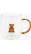 Chacha Home Figürlü Borosilikat Cam Kupa 350 Ml - Renkli Kulplu Bardak - El Yapımı Cam Figürlü Sunum Kupası Ayıcık Figür Chacha Home Figürlü Borosilikat Cam Kupa 350 Ml - Renkli Kulplu Bardak - El Yapımı Cam Figürlü Sunum Kupası Ayıcık Figür