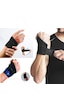 El Bilek Bandajı Elastik Sporcu Bilekliği Fitness Ağırlık Destek Siyah