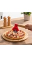 Porsima 1566 Ahşap Saplı Hamur Börek Kesme Bıçağı Pizza Kesici Dilimleyici Rulet