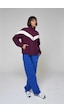 Markapia Kadın Fermuarlı Cepli Polar Sweatshirt Mor Markapia Kadın Fermuarlı Cepli Polar Sweatshirt Mor