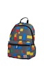 20375-2607 Colorblock Sırt Çantası - Renkli Lego Yapım Parçası