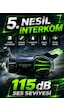 X2 Pro Motosiklet Kask Kulaklık 1adet 2 Binicili İntercom Bluetooth Seti