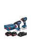 Bosch GDX 18V-200 + GSR 18V-50+ 2 x GBA 18V 4.0Ah + GAL 18V-40 L-Boxx - 06019J2220