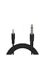 Powermaster 6.3 Mm Gitar To 3.5 Mm Stereo Ara Kablo 1.4 Metre 6.3 Mm Dişi Girişi 3.5mm Erkek Girişe Çevirme Kablosu