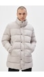 Lee Regular Fit Normal Kesim Dik Yaka Kırık Beyaz Şişme Mont Kırık Beyaz
