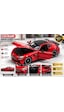 Mercedes-amg Gtr 1/24 Ölçek Die-cast Metal Model Araba Açılır Kapı & Kaput Detaylı Koleksiyonluk