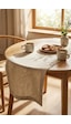 Lınen Organik Ham Keten Runner Naturel 40 X 110 Cm Bej