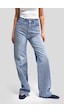 it's basic Kadın Mavi Renk Doris T3-2s5-4 Parlak Taşlı Straight Fit Yüksek Bel %100 Koton Tasarım Denim Jean Mavi T3-2s5-4