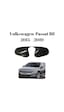 Volkswagen Vw Passat B8 2015 2016 2017 2018 2019 Uyumlu Yarasa Batman Ayna Kapağı Takımı Piano Black Parlak Siyah