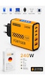 Fürtger German Frt-20w S 3 Type-c + 2 Usb-a Toplam 5 Çıkışlı + 20w Şarj Aleti