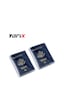 Tarix Şeffaf Pvc Pasaport Kılıfı,pasaport Koruyucu,pasaport Kabı 2 Adet Şeffaf