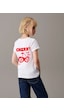 Uyguntarz Çocuk Cherry Baskılı Pamuklu Tshirt Beyaz Uyguntarz Çocuk Cherry Baskılı Pamuklu Tshirt Beyaz