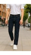 Cedy Denim Regular Fit Jean Martin Yüksek Bel Standart Kesim Esnek Kot Pantolon C336 Mavi