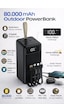 80.000 Mah Powerbank 4 Usb Micro Type-c Lıghtnıng Girişli El Fenerli Taşınabilir Şarj Aleti Siyah 80.000 Mah Powerbank 4 Usb Micro Type-c Lıghtnıng Girişli El Fenerli Taşınabilir Şarj Aleti Siyah