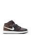 Nike Jordan 1 Mid Gs Kahverengi Basketbol Ayakkabısı Io3391-237 Çok Renkli