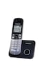 Panasonic KX-TG6811 Dect Telefon Siyah-Gümüş