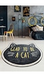 Cat Face Djt Çap 140 Cm Dekoratif Halı