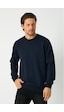 MMetalic Erkek Lacivert Basic Bisiklet Yaka Sweatshirt MMetalic Erkek Lacivert Basic Bisiklet Yaka Sweatshirt