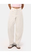 it's basic Kadın Kırık Beyaz 7s6-101 High Rise Tapered Leg Fit Denim Jean