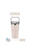 Dıller 620 Ml Tek Kapak Çift Kullanım Pipetli/pipetsiz Taşıma Kulplu Mug/çelik Termos-ffdıllerd9168 Krem
