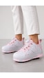 Odin Tekerlekli Işıklı Çocuk Spor Ayakkabı Rahat Patenli Sneaker - Pembe