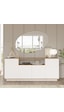 Robin Home Loft Konsol 4 Kapaklı Raflı 180cm Çam-Beyaz