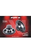 For-x X-112s 1000w 30cm Subwoofer Oto Hoperlör For-x X-112s 1000w 30cm Subwoofer Oto Hoperlör