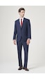 İmza Lacivert Mono Yaka 4 Drop Comfort Fit Tam Astar Esnek Takım Elbise 1001260178 Açık Lacivert