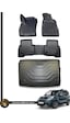 Fiat Fiorino 3d Havuzlu Paspas 2008-2023 + Bagaj Havuzu Kauçuk Set Nova