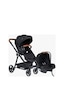 Tommybaby Toranto Black Vip Travel Sistem Bebek Arabası Puset Füme