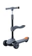 Prego Bluetooth Özellikli Işıklı Katlanabilir Nitro Scooter Gri