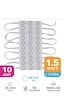 Point 3 Ledli Parmak Led Modül 1.5w 2835 Smd Mercekli 12v-10 Adet Beyaz