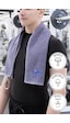 Sporcu Antrenman Havlusu Gym Fitness Plates Boks Tenis Spor Havlu Antrasit