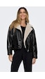 Only Onlanita Bonded Biker Otw Kadın Mont-27673 - Siyah