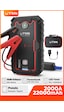 Utrai Jstar One 22000 mAh 2000A Jump Starter Taşınabilir Akü Takviye Cihazı + Çanta + Pusula + Powerbank + Led Lamba