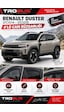 Renault Duster 2026 Yeni Kasa Mügen Cam Rüzgarlığı 4'lü
