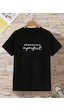 Uyguntarz Çocuk Perfect Baskılı Pamuklu Tshirt Siyah Uyguntarz Çocuk Perfect Baskılı Pamuklu Tshirt Siyah