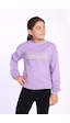 Toontoy Kız Çocuk Balıkçı Yaka İçi Pamuklu Sweatshirt Lila