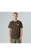 The North Face M Ss Simple Dome Tee Erkek T-shirt-30500 Haki