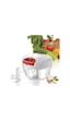 Quick Dicer Pratik İpli Doğrayıcı Beyaz - Kırmızı