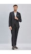 İmza Siyah Mono Yaka 8 Drop Slim Fit Tam Astar Esnek Takım Elbise 1001255006