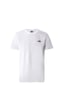 The North Face M S/s Simple Dome Tee Erkek T-shirt-28095 Beyaz